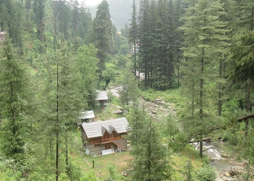 Himachal Pradesh Jibhi top view
